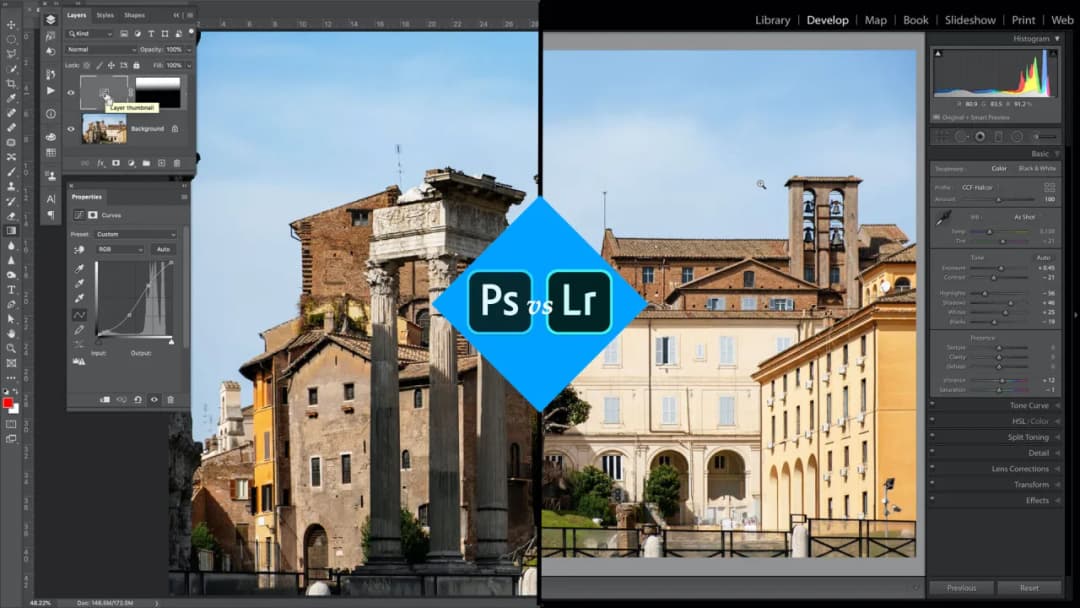 Lightroom czy Photoshop - który program lepiej spełni Twoje oczekiwania?
